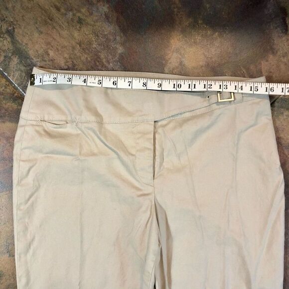 Kenneth Cole Khaki Women’s Pants Size 8 - Picture 3 of 12